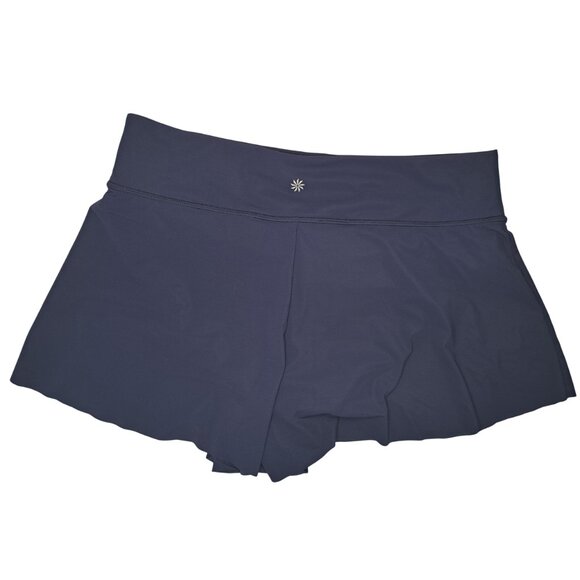 Athleta Navy Blue Shorts Bathing Suit Bottom Size Large - Picture 2 of 5